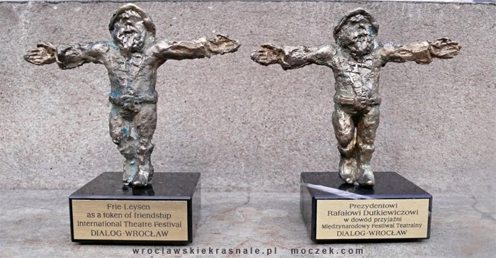 Wrocławski Krasnal jako statuetka