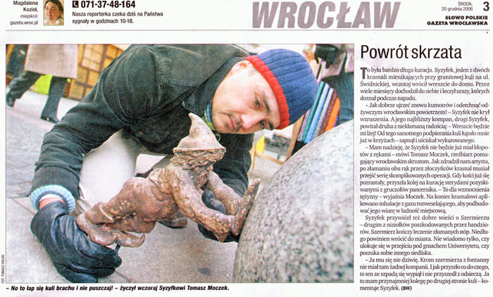 Kto wymyślił Wrocławskie Krasnale